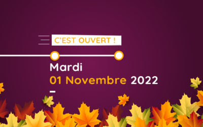 Ouverture Exceptionnelle